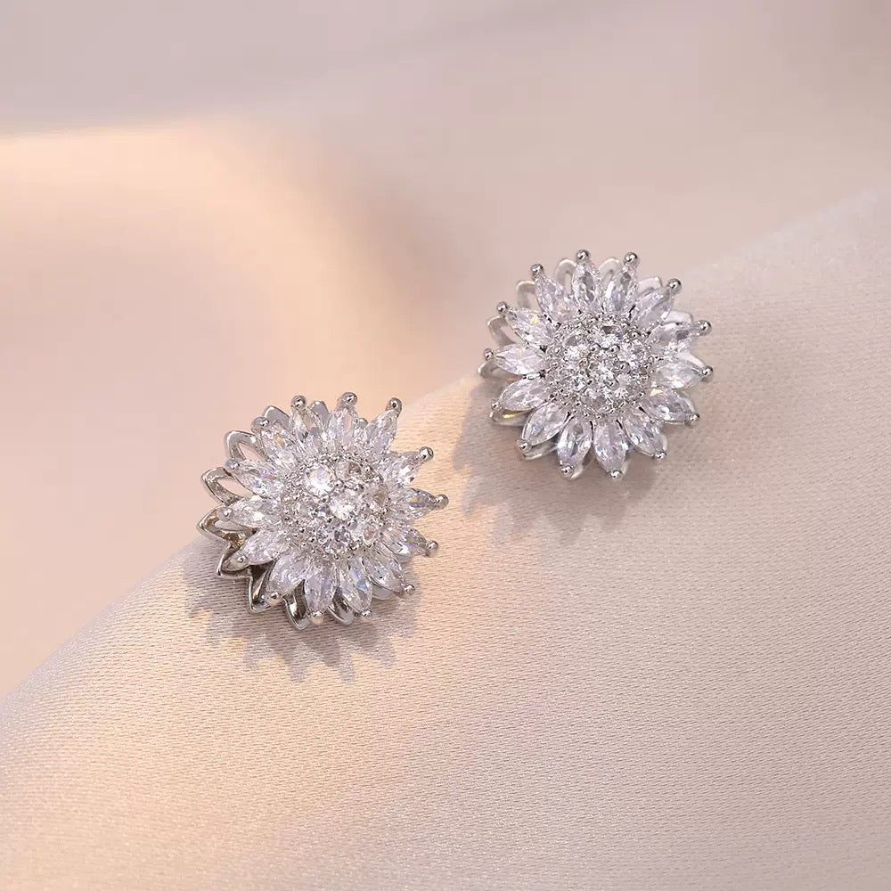 Conjunto de Joyas Estado de Girasol – Diseño Giratorio