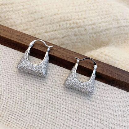 Elegant Handbag Earrings