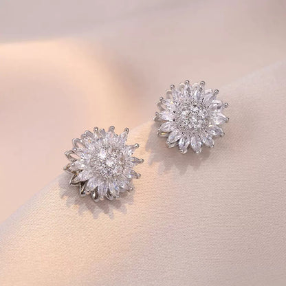 Conjunto de Joyas Estado de Girasol – Diseño Giratorio